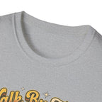 Walk by Faith Christian Sunflower Graphic T-Shirt
