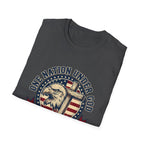 One Nation Under God Eagle American Flag T Shirt