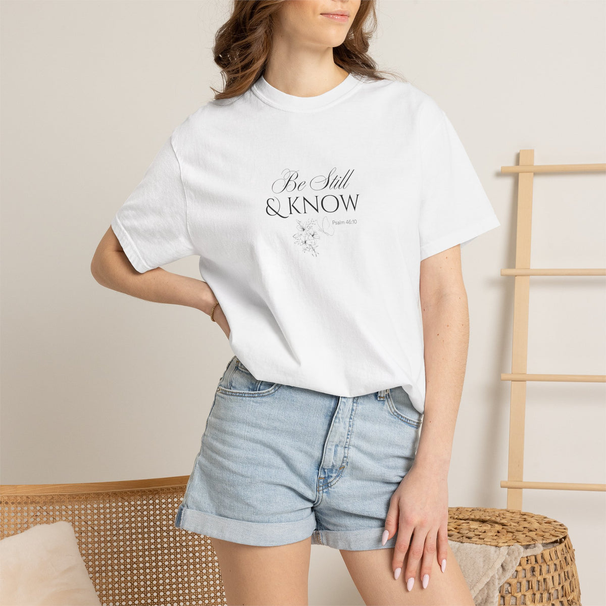 Be Still and Know Psalm 46:10 T-Shirt
