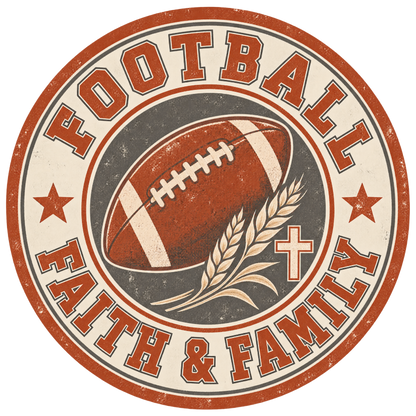 Football, Faith & Family T Shirt