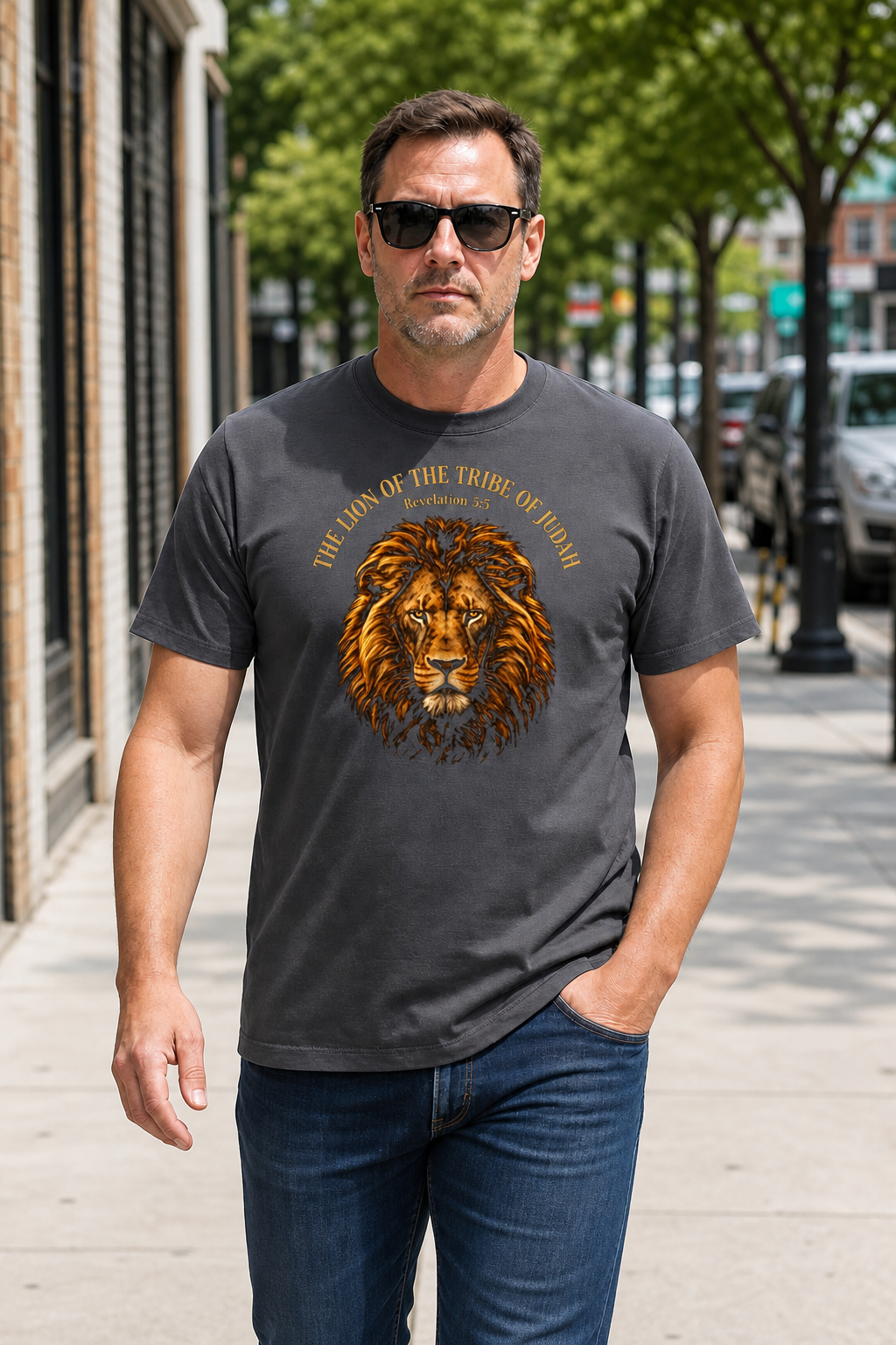 The Lion of the Tribe of Judah Graphic Tee