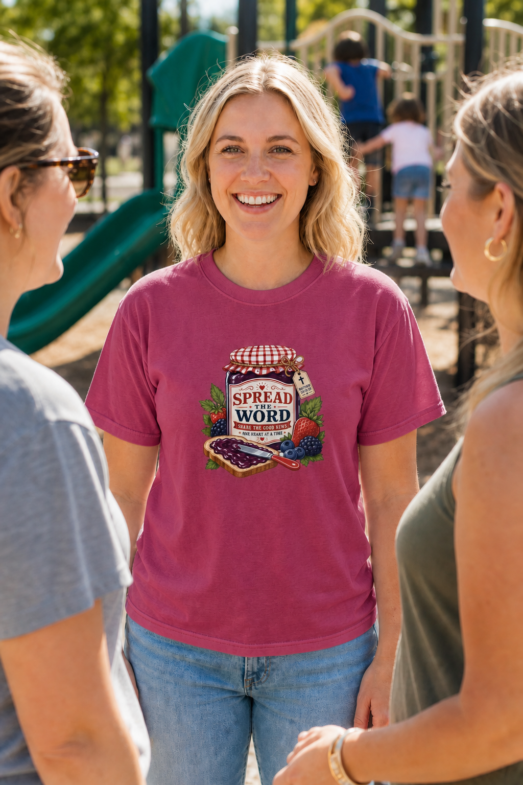 'Spread the Word' Vintage Strawberry Jam Graphic Tee