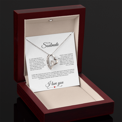 Heart necklace for the Christian Wife