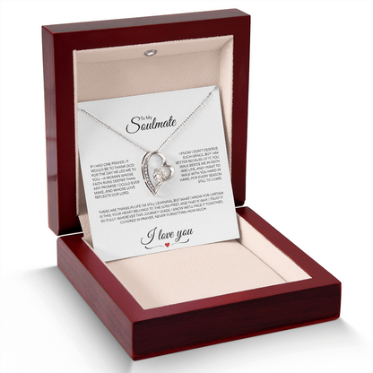Heart necklace for the Christian Wife