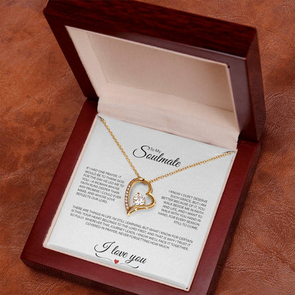 Heart necklace for the Christian Wife