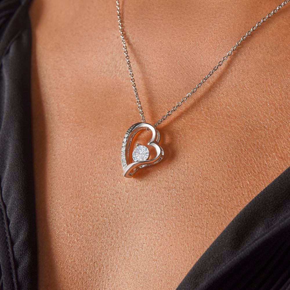 Heart necklace for the Christian Wife