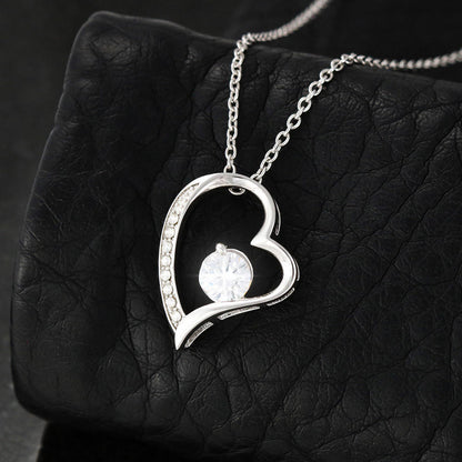 Heart necklace for the Christian Wife