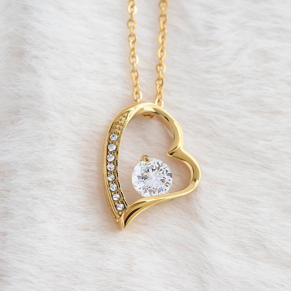 Heart necklace for the Christian Wife