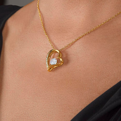 Heart necklace for the Christian Wife