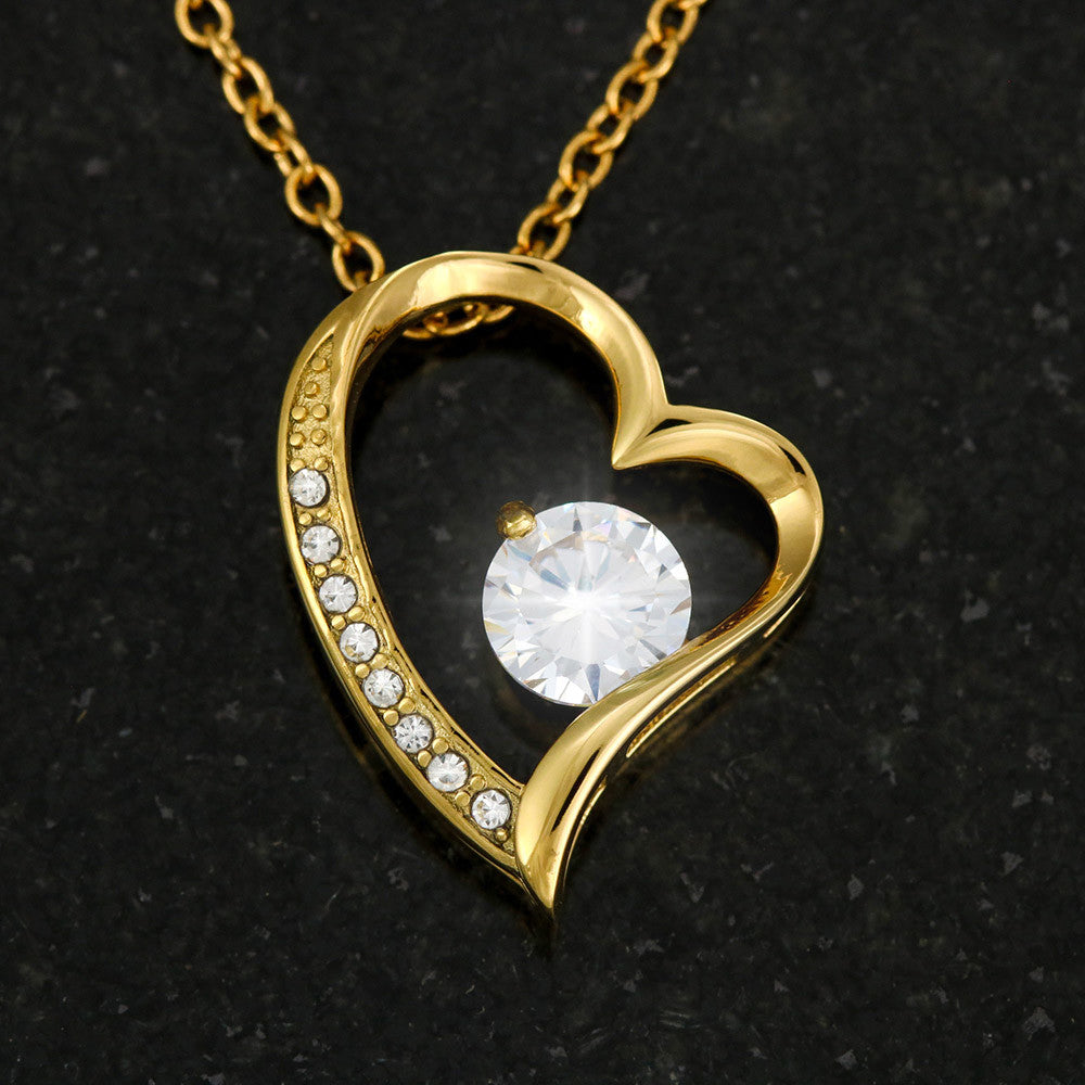 Heart necklace for the Christian Wife