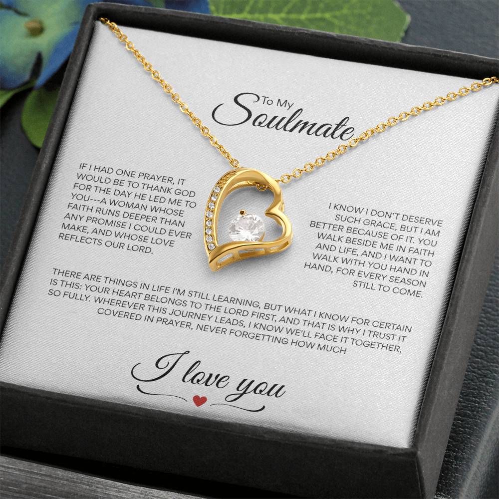 Heart necklace for the Christian Wife