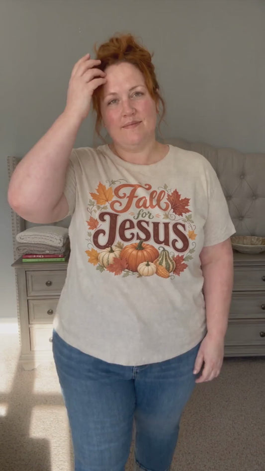 Fall For Jesus Short Sleeve Tee